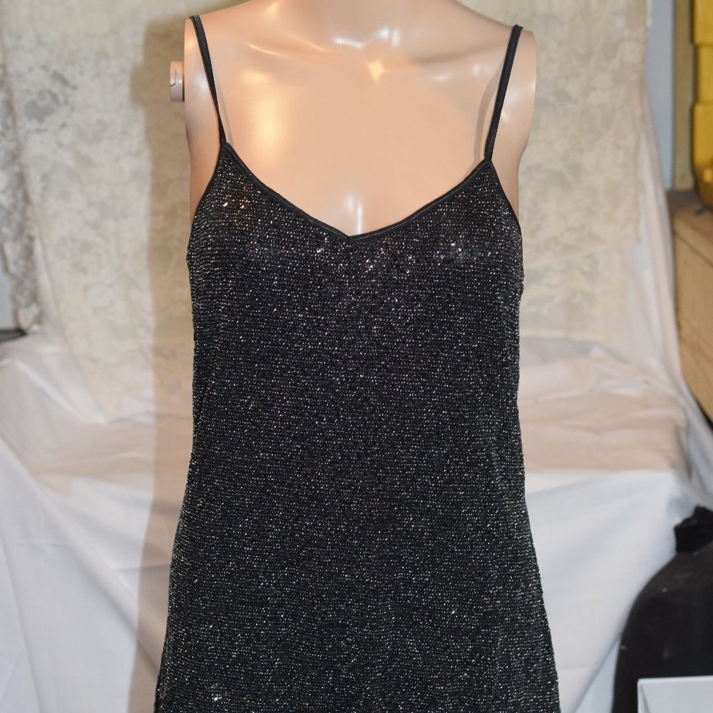 Black Sequins Express Blouse